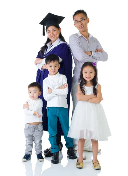 Mooie Aziatische familie — Stockfoto