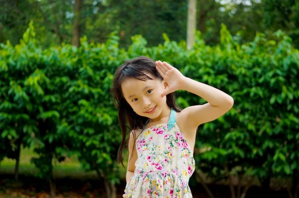 可爱的亚洲孩子 — 图库照片