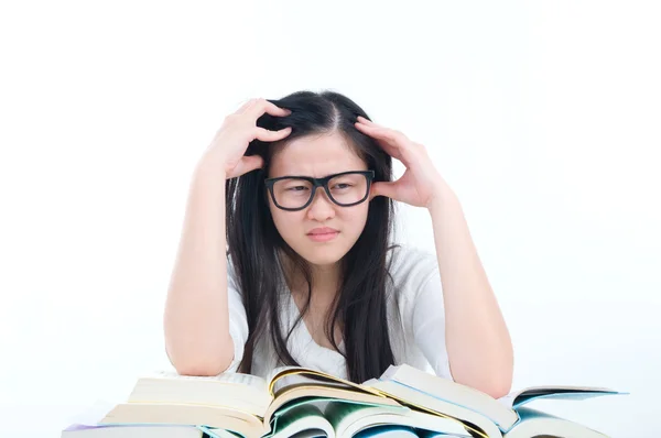 Asian student girl — Stock Photo, Image