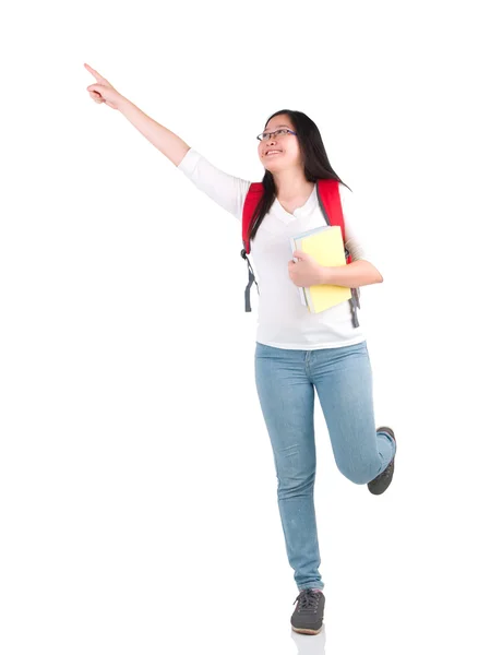 Asiática estudiante chica — Foto de Stock