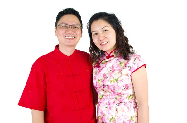Счастливая азиатская пара — стоковое фото