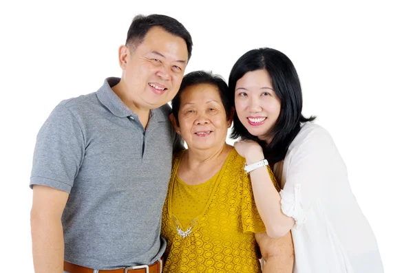 Happy Asian family Stock Photo