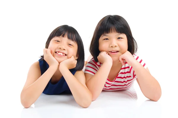 Feliz asiático crianças — Fotografia de Stock