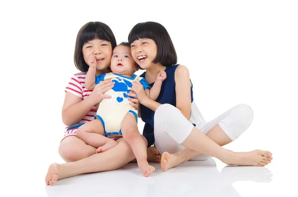 Щасливі діти азіатських — стокове фото