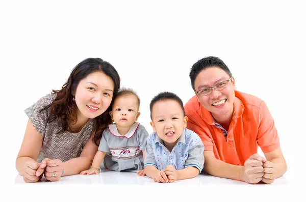 Happy Asian family — Stock Photo, Image