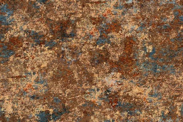 Seamless texture of old and rusty metal — Stock Photo, Image