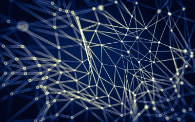 Soyut çokgen uzay düşük poligonal arkaplan 