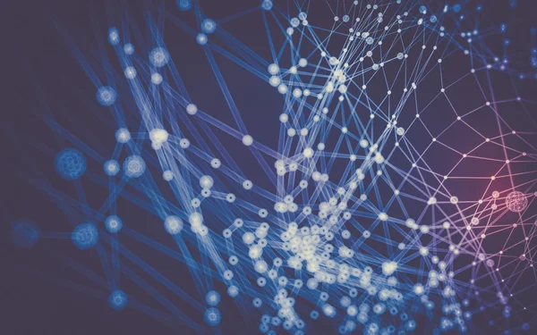 Soyut çokgen uzay düşük poligonal arkaplan 