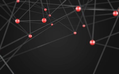 Soyut çokgen uzay düşük poligonal arkaplan 