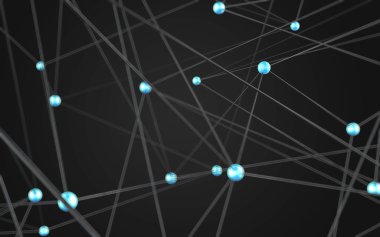 Soyut çokgen uzay düşük poligonal arkaplan 