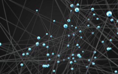 Soyut çokgen uzay düşük poligonal arkaplan 