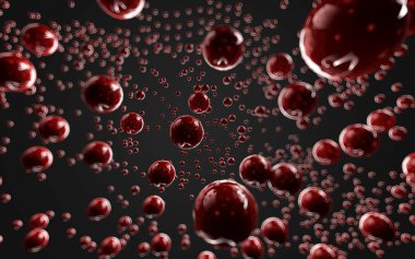 Soyut çokgen uzay düşük poligonal arkaplan 