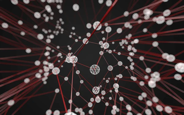 Soyut çokgen uzay düşük poligonal arkaplan 