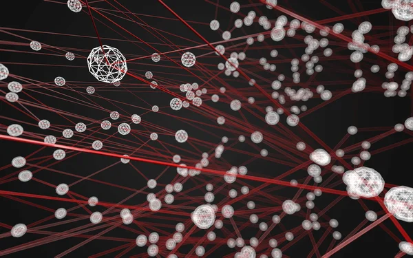 Soyut çokgen uzay düşük poligonal arkaplan 