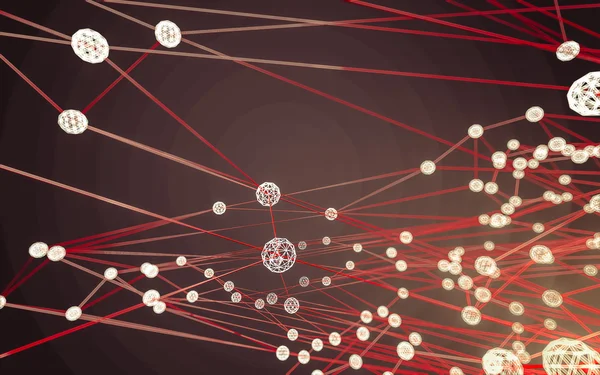 Soyut çokgen uzay düşük poligonal arkaplan 