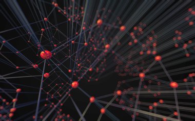 Soyut çokgen uzay düşük poligonal arkaplan 