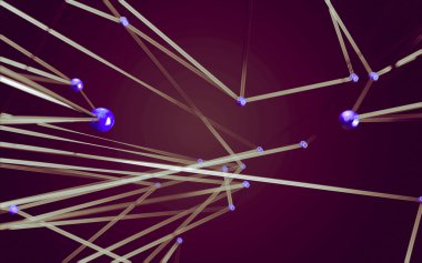 Soyut çokgen uzay düşük poligonal arkaplan 