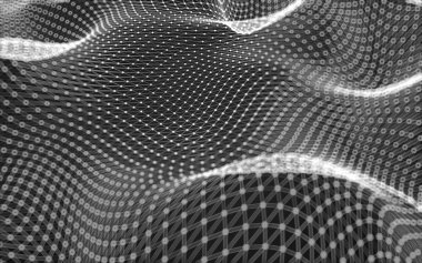 Soyut çokgen uzay düşük poligonal arkaplan 