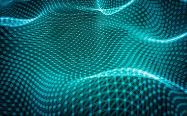 Soyut çokgen uzay düşük poligonal arkaplan 