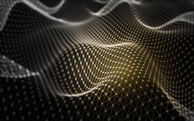 Soyut çokgen uzay düşük poligonal arkaplan 