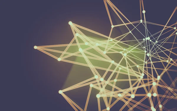 Soyut çokgen uzay düşük poligonal arkaplan 