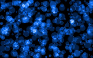 Soyut dairesel bokeh arkaplanı