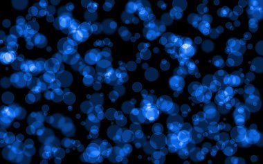 Soyut dairesel bokeh arkaplanı