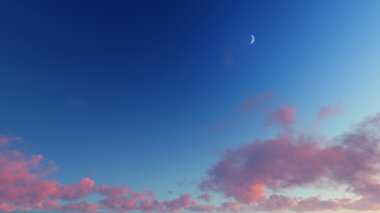 Bulutlu gökyüzü mavi arka plan, mavi gökyüzü arka plan TI ile