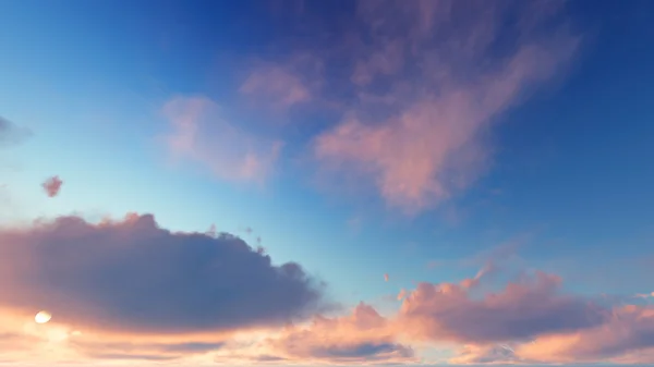 Cloudy blue sky abstract background, blue sky background with ti — Stock Photo, Image