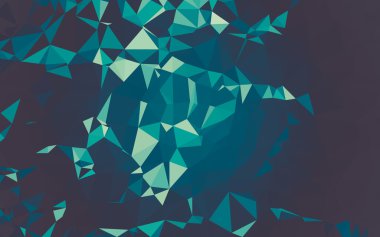 Düşük Poli arka plan, geometri üçgen