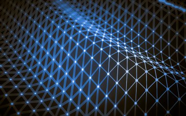 Soyut çokgen uzay düşük poligonal arkaplan 