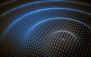 Soyut çokgen uzay düşük poligonal arkaplan 