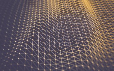 Soyut çokgen uzay düşük poligonal arkaplan 