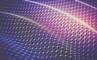 Soyut çokgen uzay düşük poligonal arkaplan 