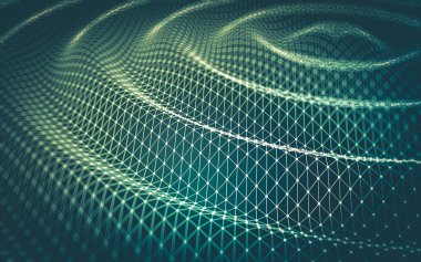 Soyut çokgen uzay düşük poligonal arkaplan 