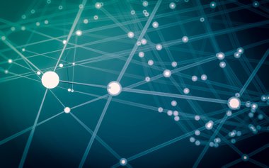 Soyut çokgen uzay düşük poligonal arkaplan 