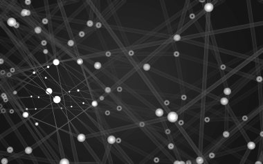 Soyut çokgen uzay düşük poligonal arkaplan 