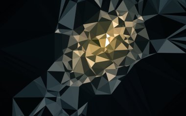 Düşük Poli arka plan, geometri üçgen