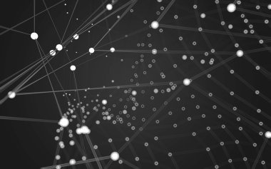 Soyut çokgen uzay düşük poligonal arkaplan 