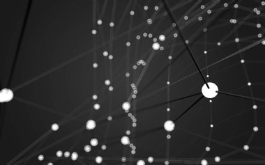 Soyut çokgen uzay düşük poligonal arkaplan 