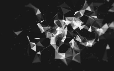 Düşük Poli arka plan, geometri üçgen