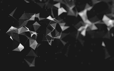 Düşük Poli arka plan, geometri üçgen