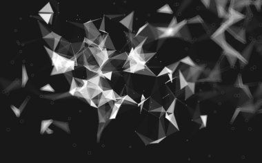 Düşük Poli arka plan, geometri üçgen