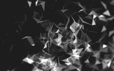 Düşük Poli arka plan, geometri üçgen