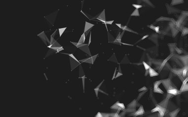 Düşük Poli arka plan, geometri üçgen