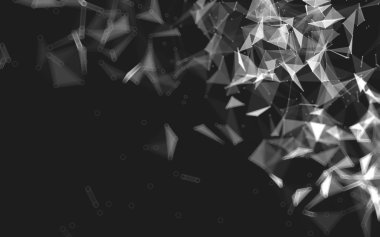 Düşük Poli arka plan, geometri üçgen