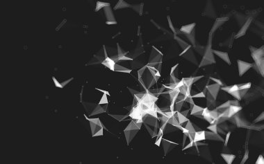 Düşük Poli arka plan, geometri üçgen