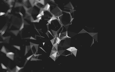 Düşük Poli arka plan, geometri üçgen