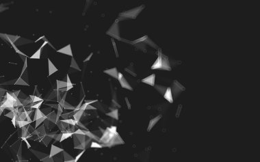 Düşük Poli arka plan, geometri üçgen