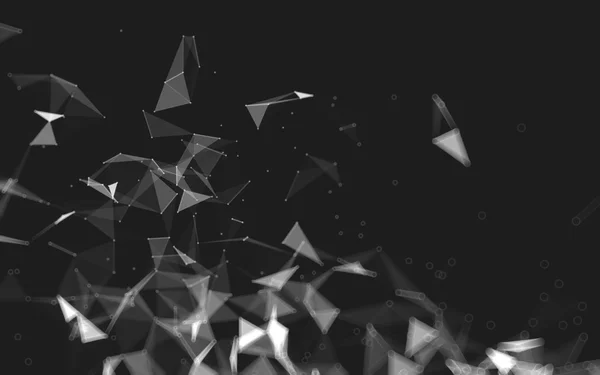 Abstraktní nízké poly pozadí, trojúhelník geometrie — Stock fotografie